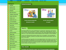Tablet Screenshot of gyerek-tapeta.hu